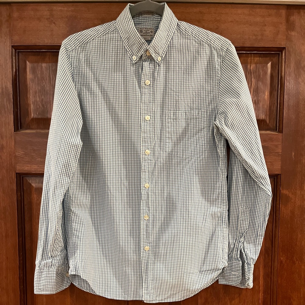 J. Crew Men’s Small Button-Down Shirt